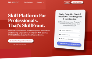 Skillfront Website - Teroxlab
