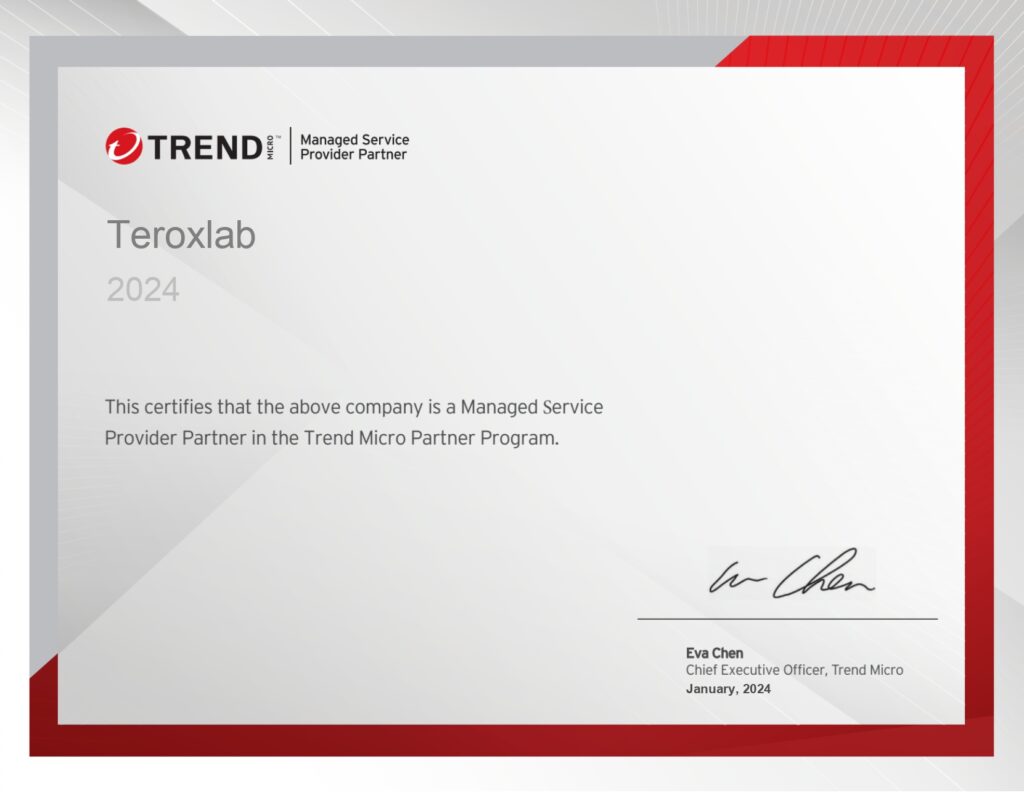Managed IT Services Teroxlab and Trend Micro